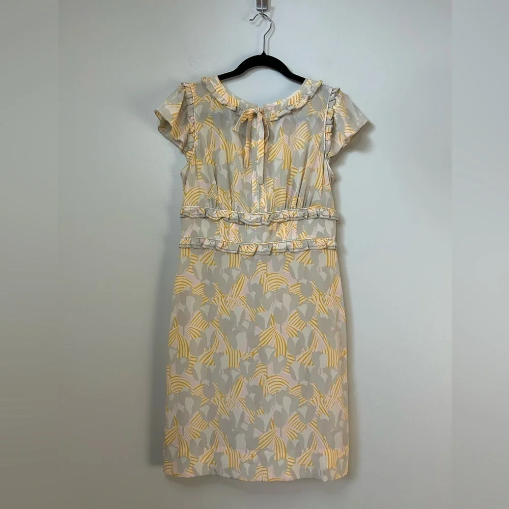 Tory Burch Bernice 100% Silk Midi Dress Size 6